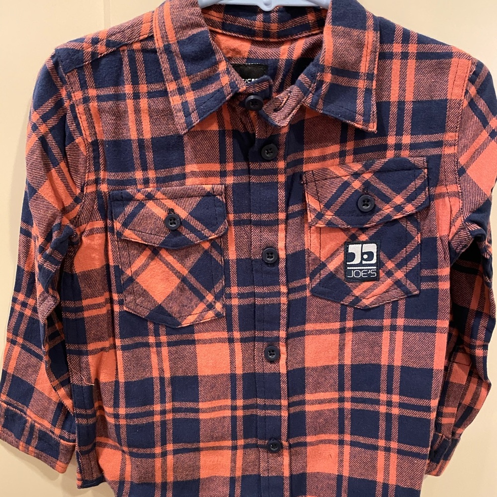 Joes flannel shirt and sweater